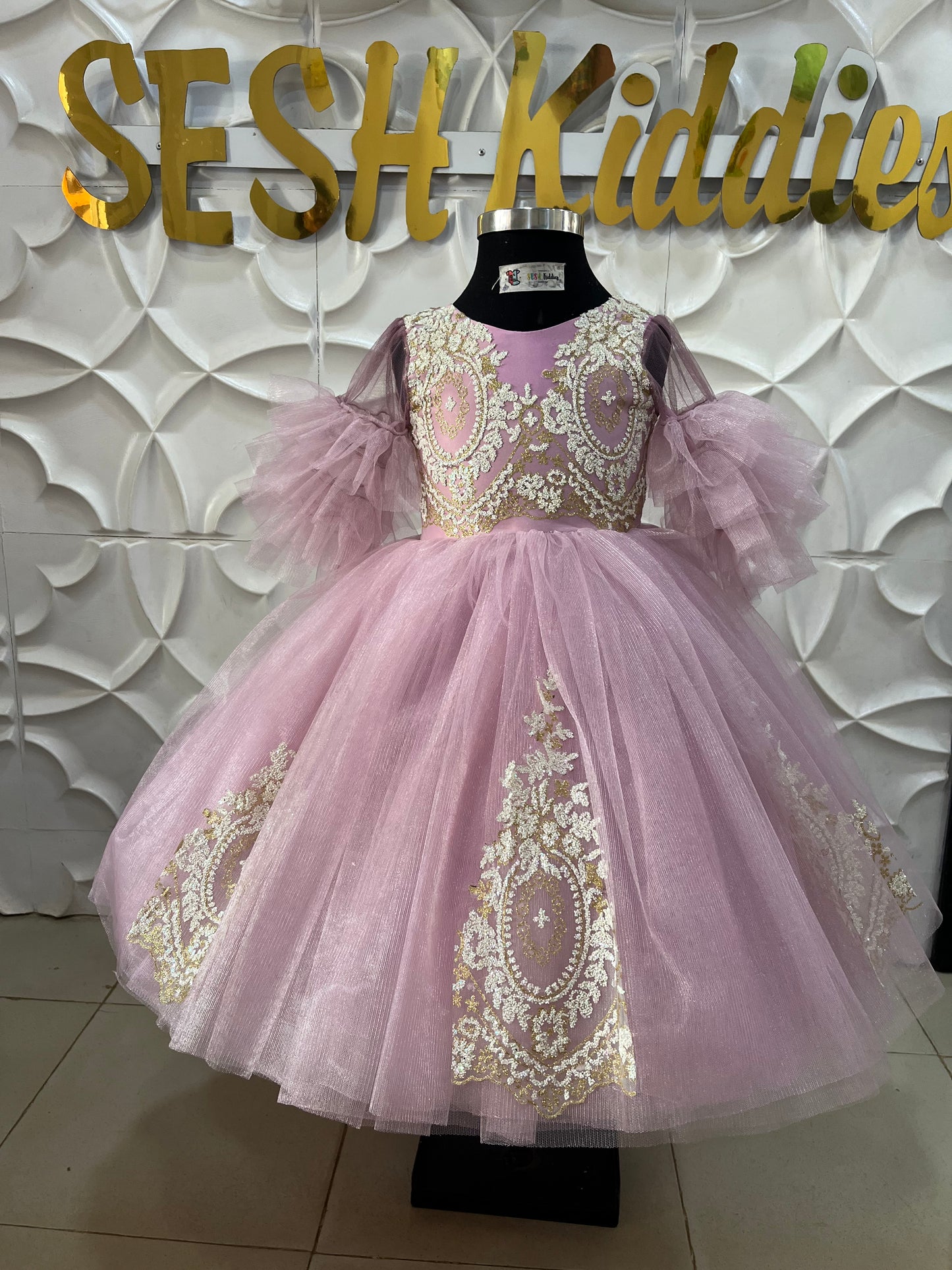 Mimi dress in lilac