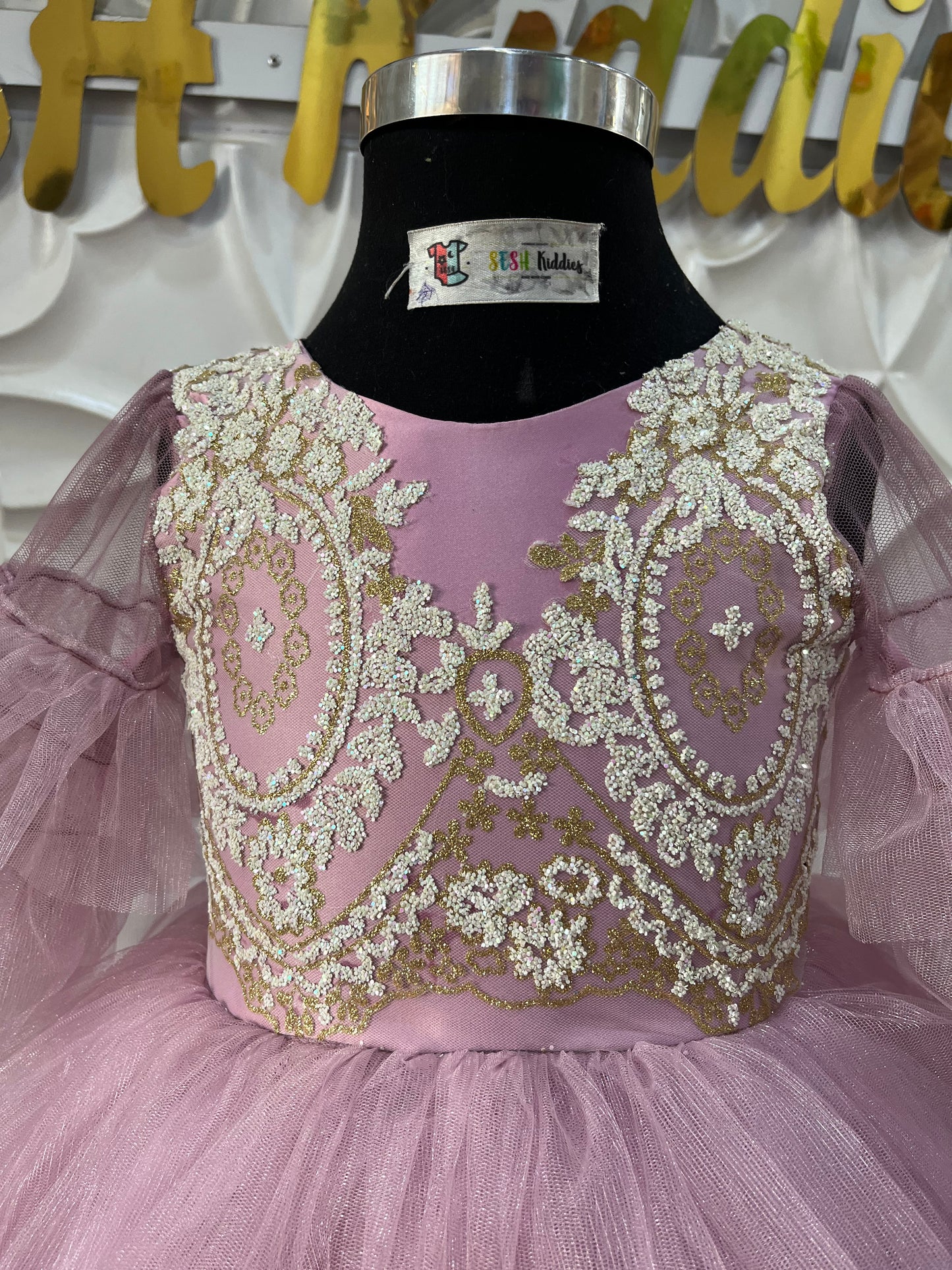 Mimi dress in lilac