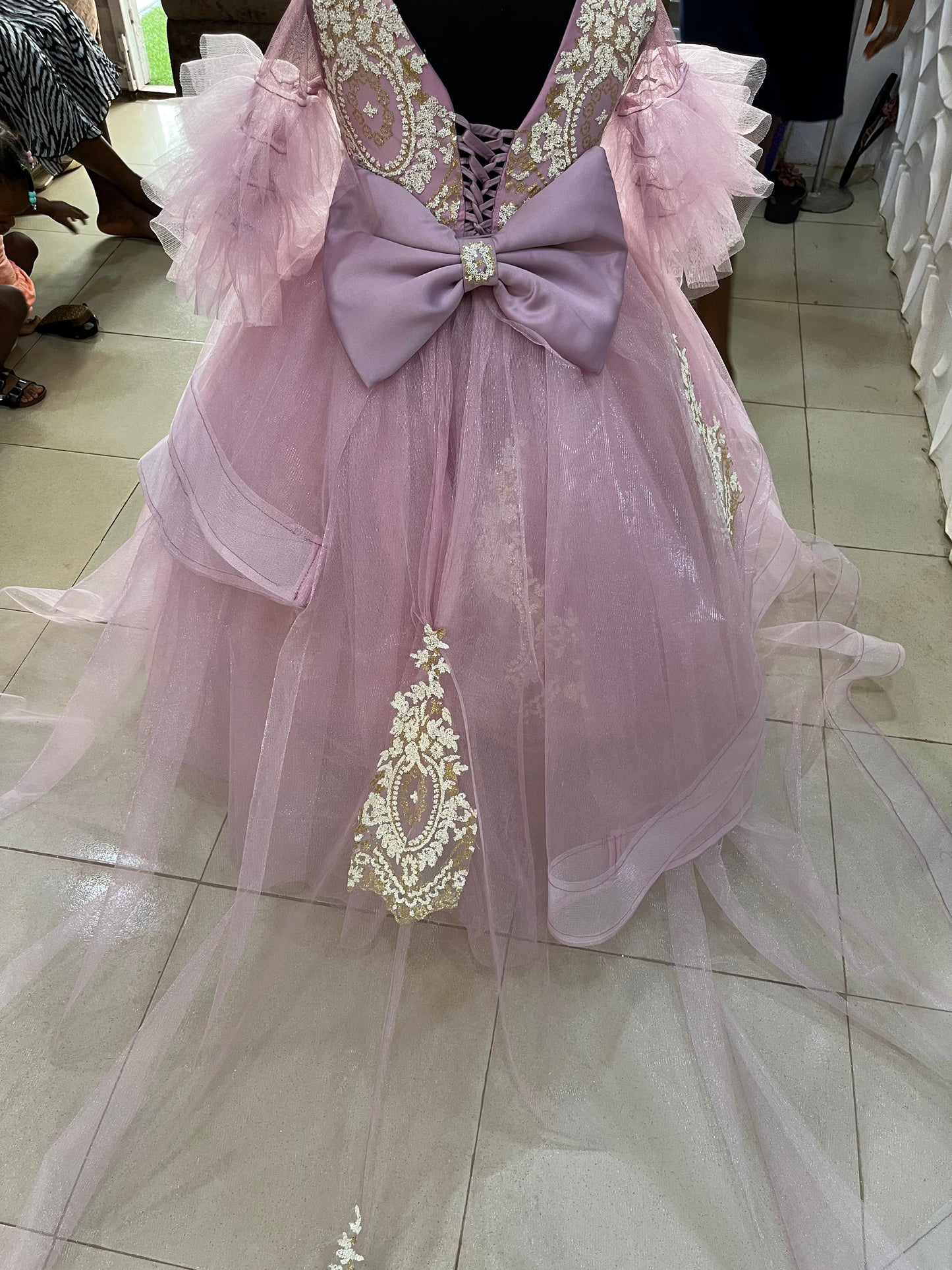 Mimi dress in lilac