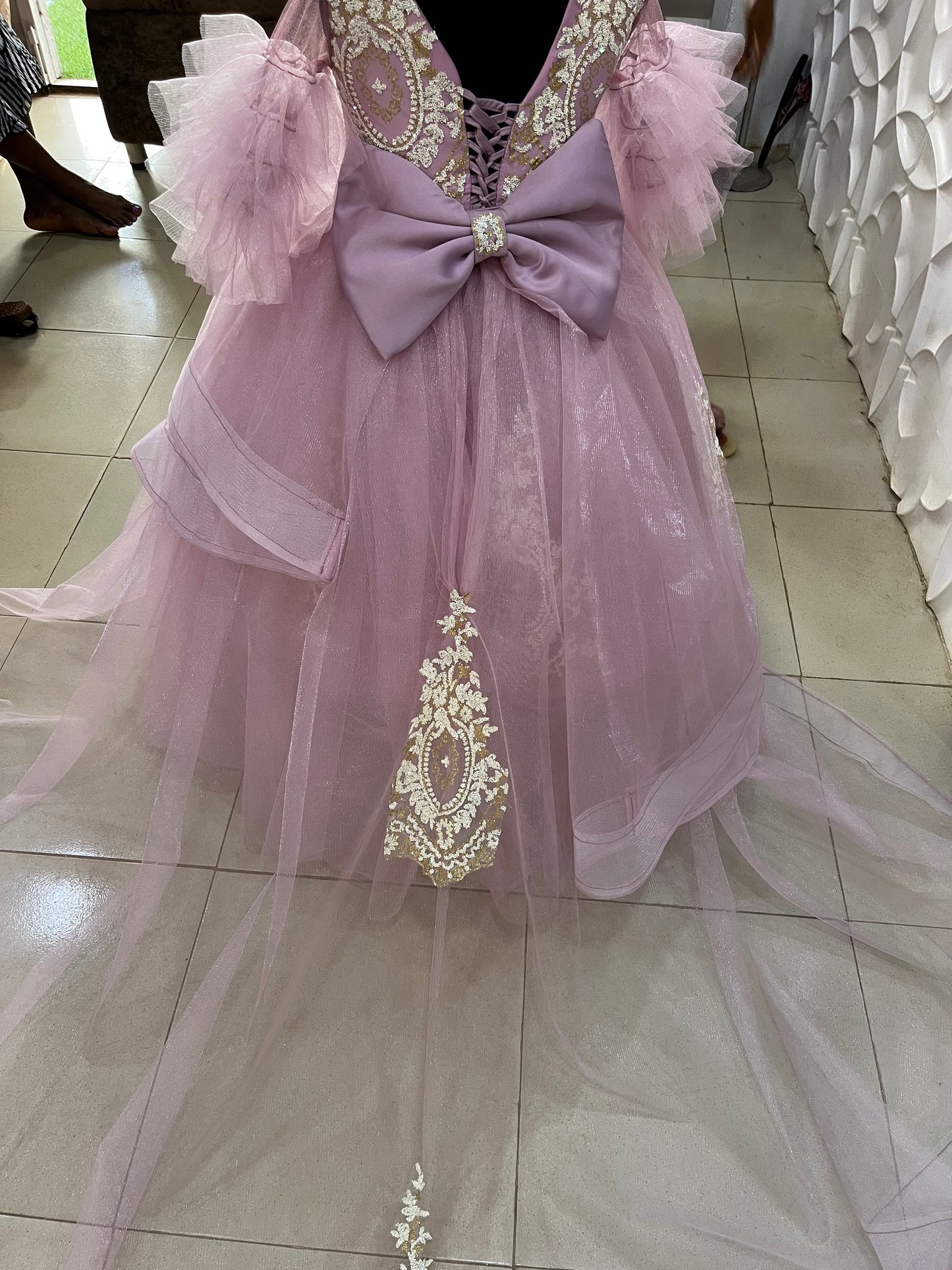 Mimi dress in lilac
